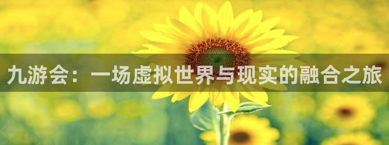 摩根娱乐网站平台：九游会：一场虚拟世界与现实的融合之旅